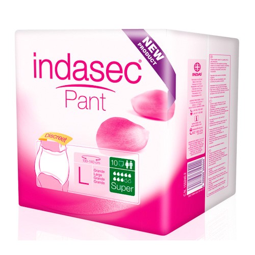 Imagen de Indasec pant super talla grande 10 unidades