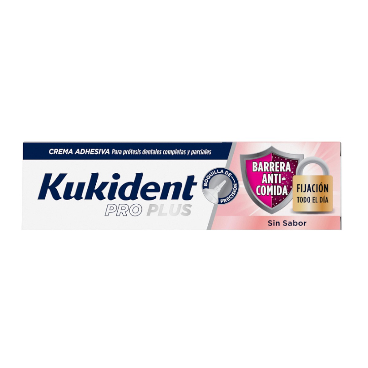 Imagen de Kukident Pro Plus crema adhesiva prótesis sin sabor 57g